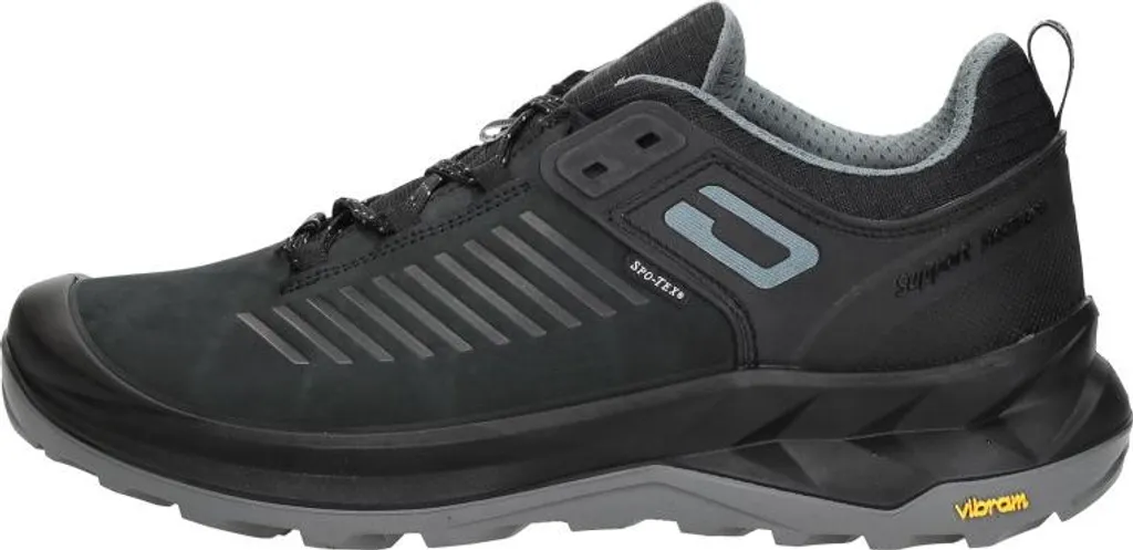Chaussures confortables Grisport Journey Low Noir 42 contre pieds fatigués