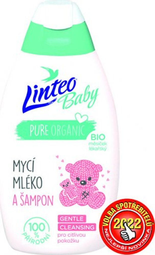 Babywaschmittel und Shampoo Linteo Baby mit Calendula 425 ml