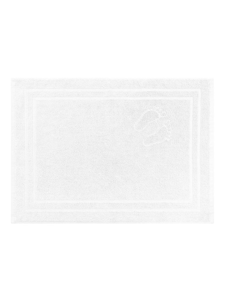 SIIN Tappeto da bagno Mondo bianco 50 cm x 70 cm Immagine del prodotto 
