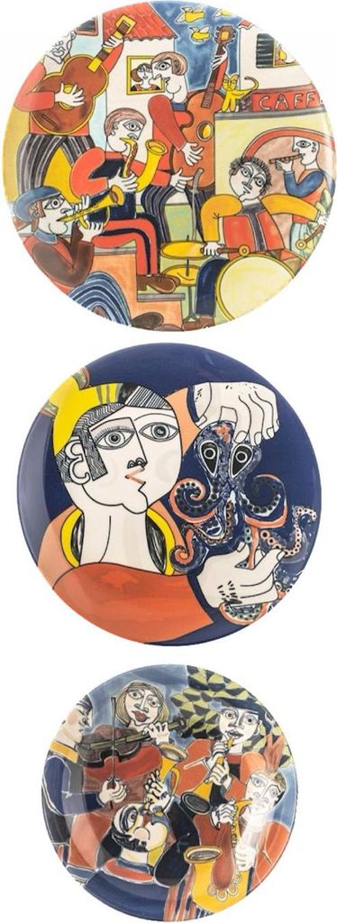 Pablo 18-teiliges gemischtes Fantasy-Dinner-Set