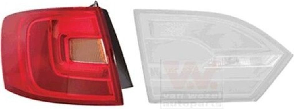 VAN WEZEL 5772921 - OE 5C6945095A Heckleuchte, links, äusserer Teil für Jetta IV