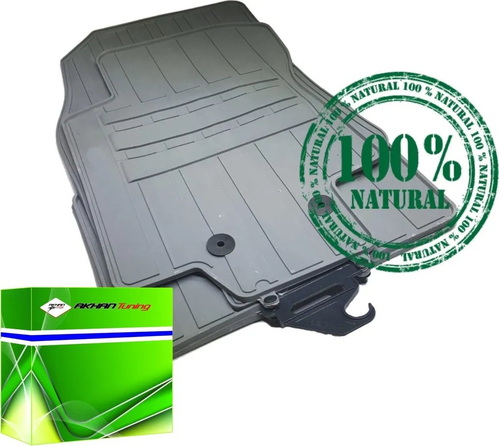 DK5071 - Set di tappetini in gomma adatti a X-Trail (T32) dal 2014-> Grigio