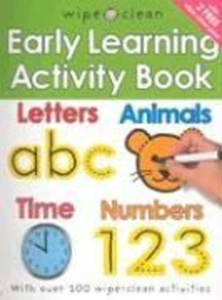 Priddy, R: Wipe Clean: Early Learning Activity Book