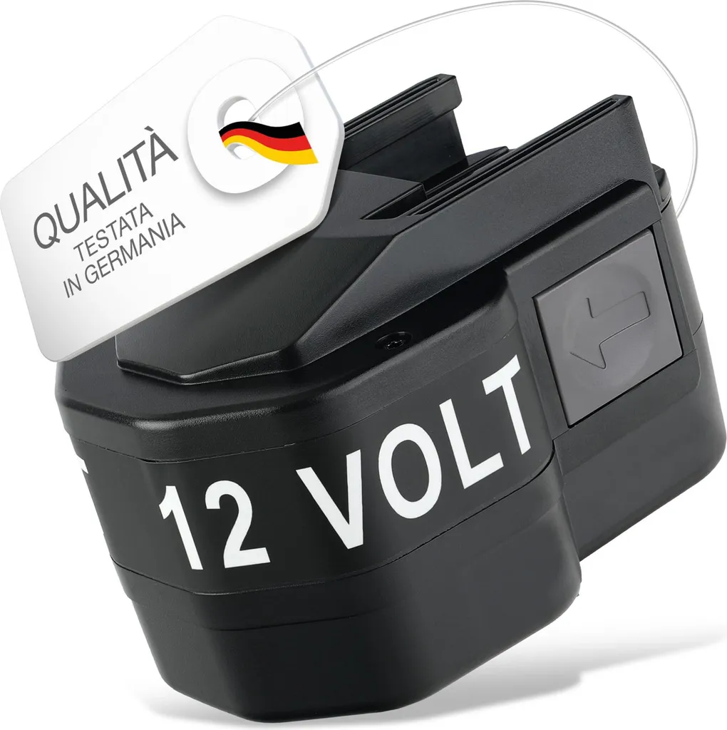 Stock Batteria AEG 12V 3Ah BX 12 PBS 3000 | Ricambio Alta Capacità