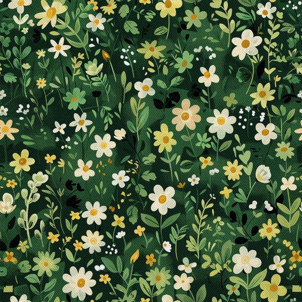 OUTDOOR DEKOSTOFFE OXFORD - Motiv Frühling I DX7296