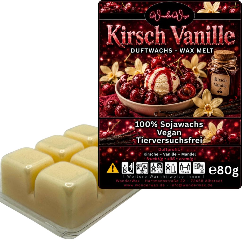 WonderWax Duftwachs Wax Melts für Duftlampe, 6 Würfel Produktbild 