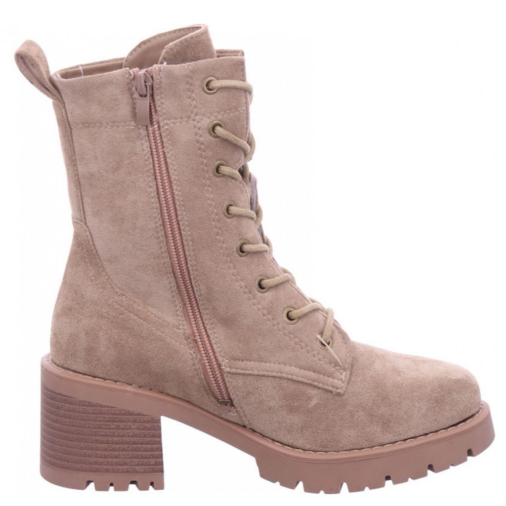 Dockers By Gerli Damen Winterstiefel 55AD301 – Stylische Schnürstiefel Mit Warmfutter & Reißverschluss
