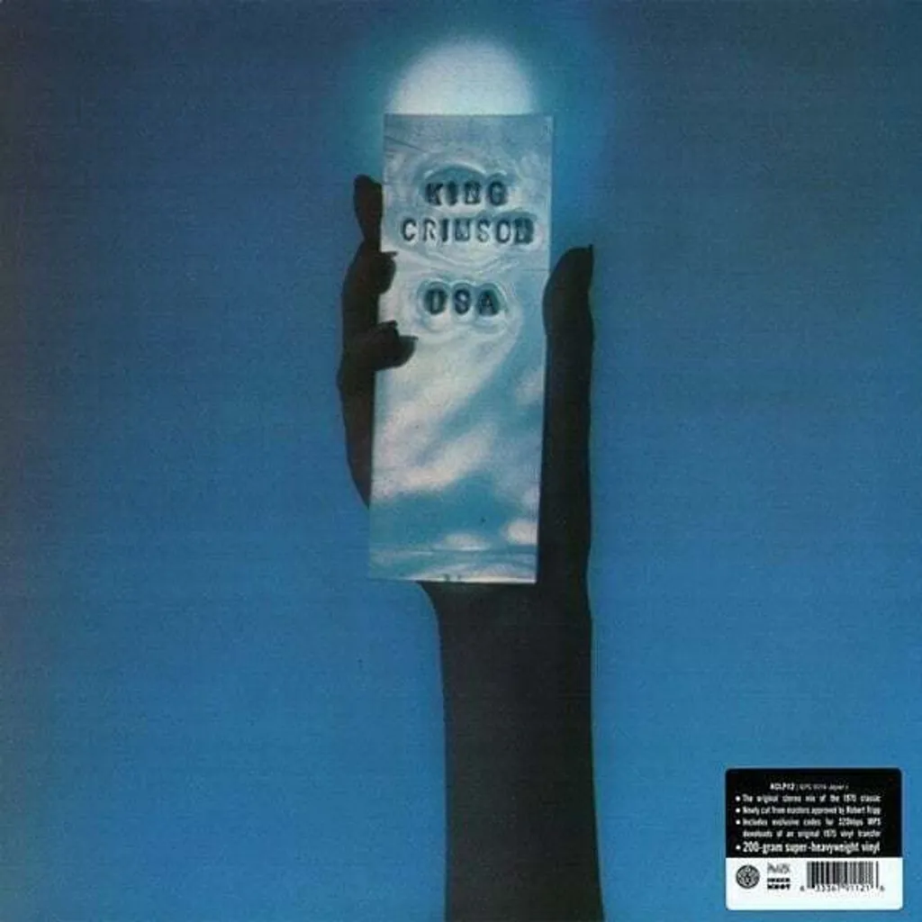 King Crimson USA Vinyle LP 200g Évitez les Distorsions sur vos Disques