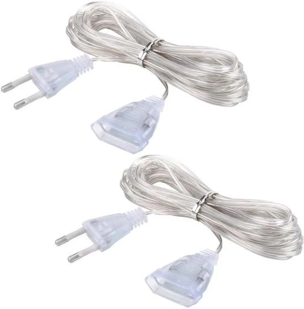 Rallonge invisible 5m pour cacher vos fils électriques, lot de 2 PVC