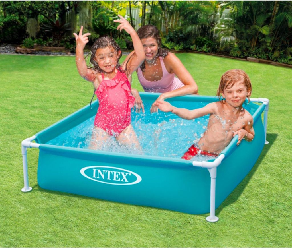 INTEX Schwimmbecken Mini Frame 122 x 122 x 30 cm 57173NP Produktbild 10
