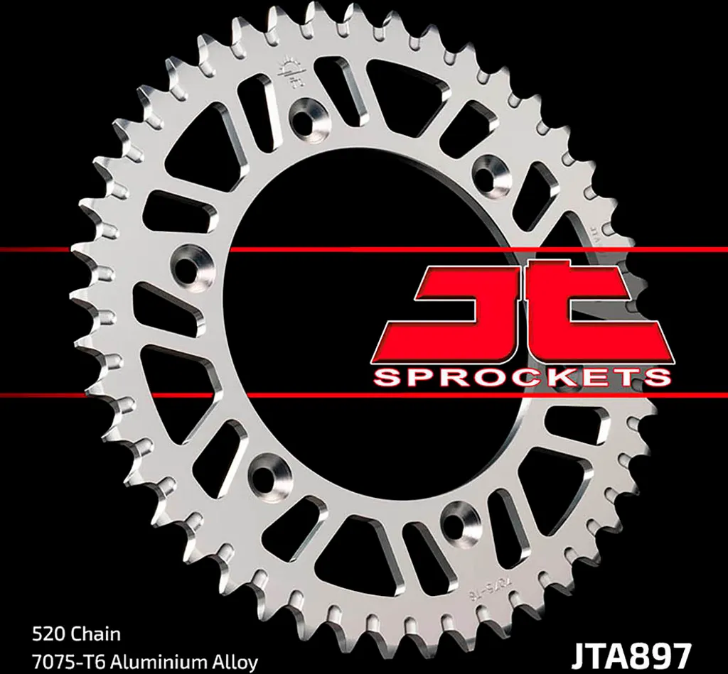 Corona JT Racing Alluminio 51T - Leggerezza e Grip Estremo