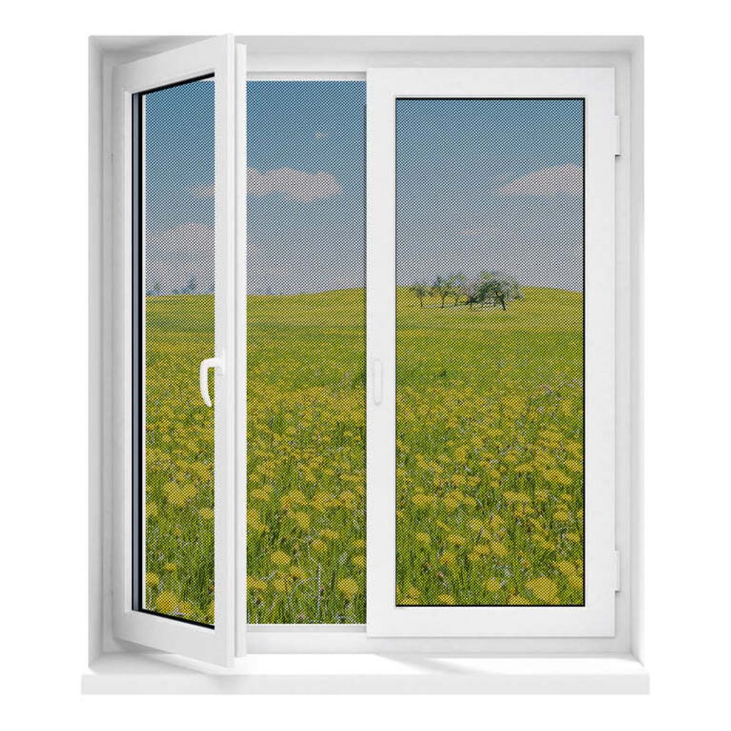 Magnet Fliegengitter Fenster 120 x 75 cm, Insektenschutz Moskitoschutz  Fliegenvorhang, Auto Schließen Faltbar für Windows/Wohnzimmer Fenstern,  Grau : : Baumarkt
