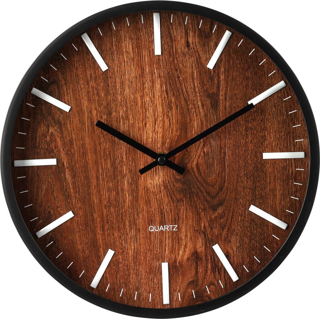 Klassische Wanduhr 29,5 cm - Perfekt für Zuhause & Büro