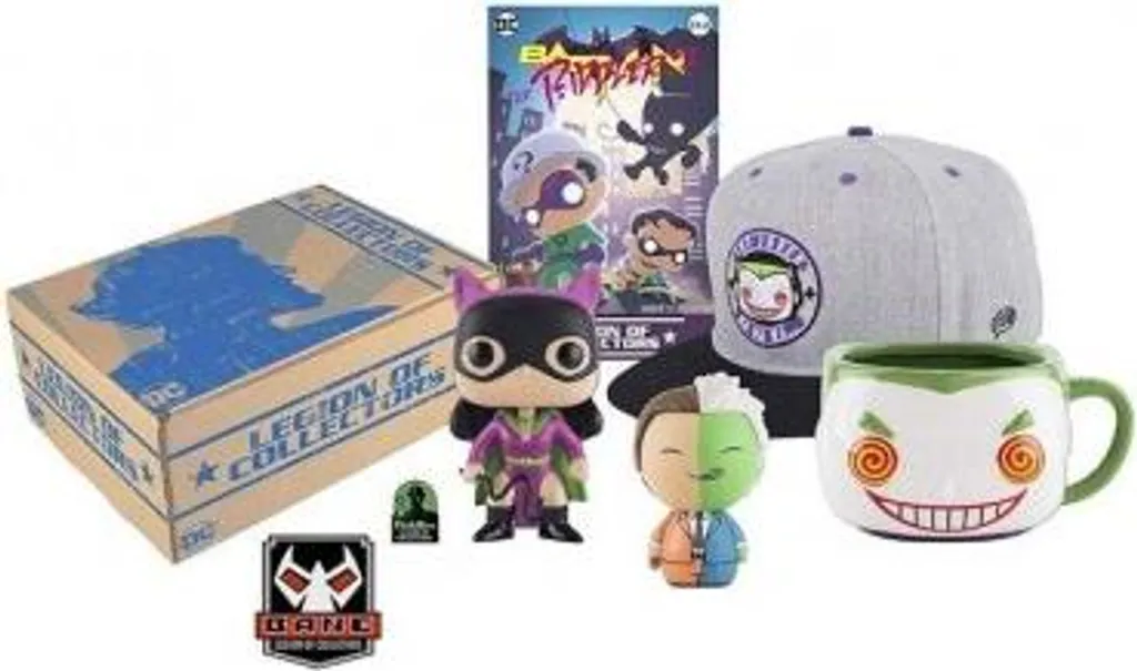 Coffret de Collection Funko Batman Villains avec Figurines Exclusives DC