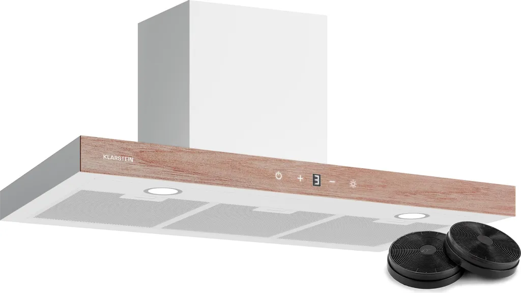 Hotte aspirante puissante et silencieuse ZenFusion T 90cm A++ Blanc