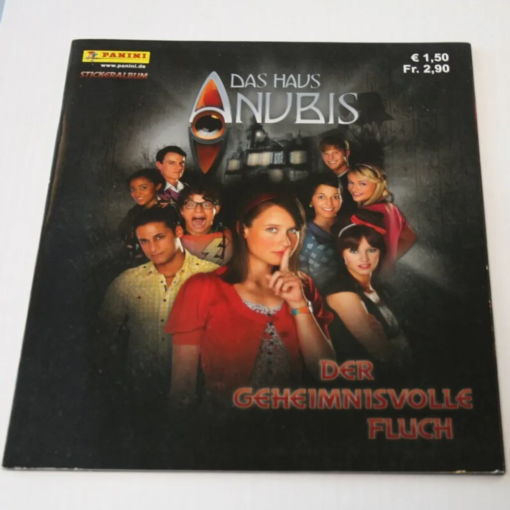 Album Anubis La Mystérieuse Malédiction pour Stickers à Collectionner