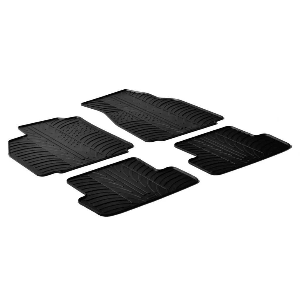 Jeu de tapis caoutchouc Lampa pour Renault Thalia de 11/08 à 06/14