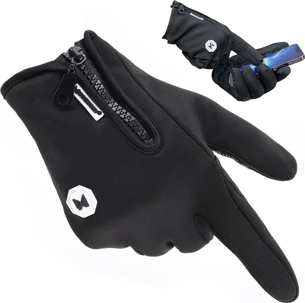 Wozinsky Fahrradhandschuhe Handschuhe Winddicht Stoßfest Produktbild 