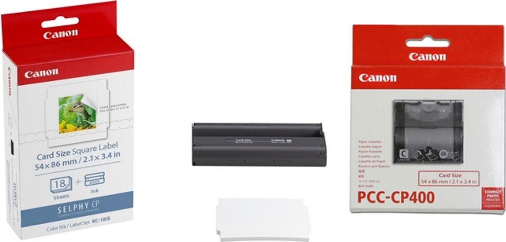 Canon KC-18IS + PCC-CP400, Mehrfarbig, Tintenstrahl, Canon: Produktbild 