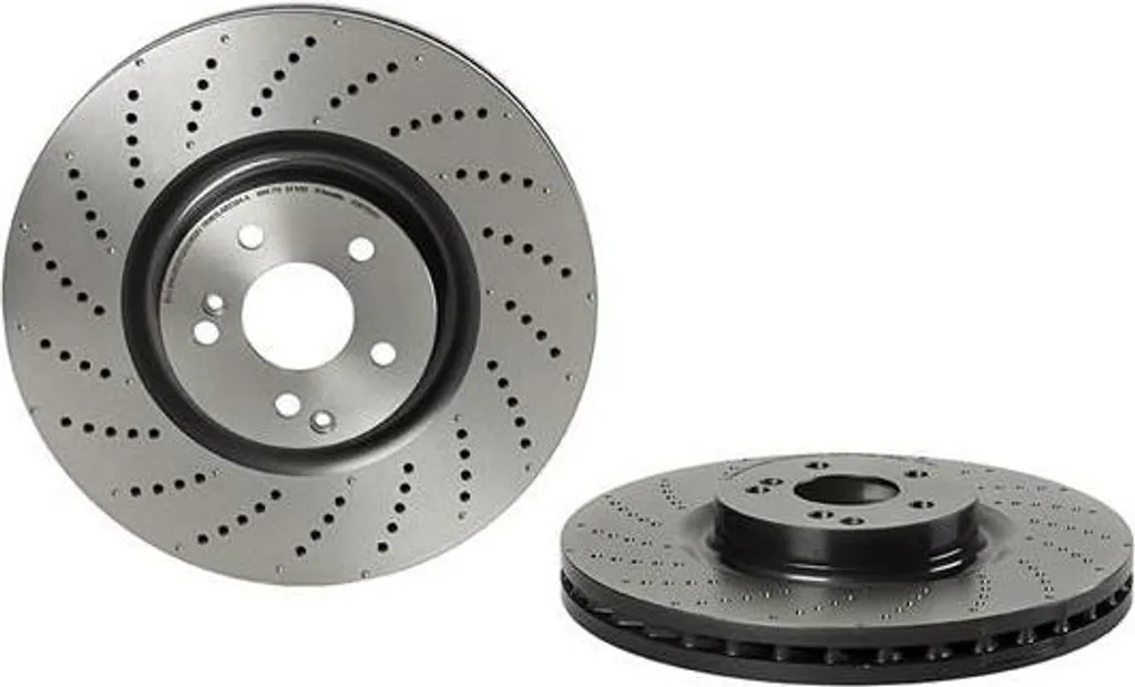 Évitez les vibrations : Disque de frein Brembo 09.B769.51 pour Mercedes