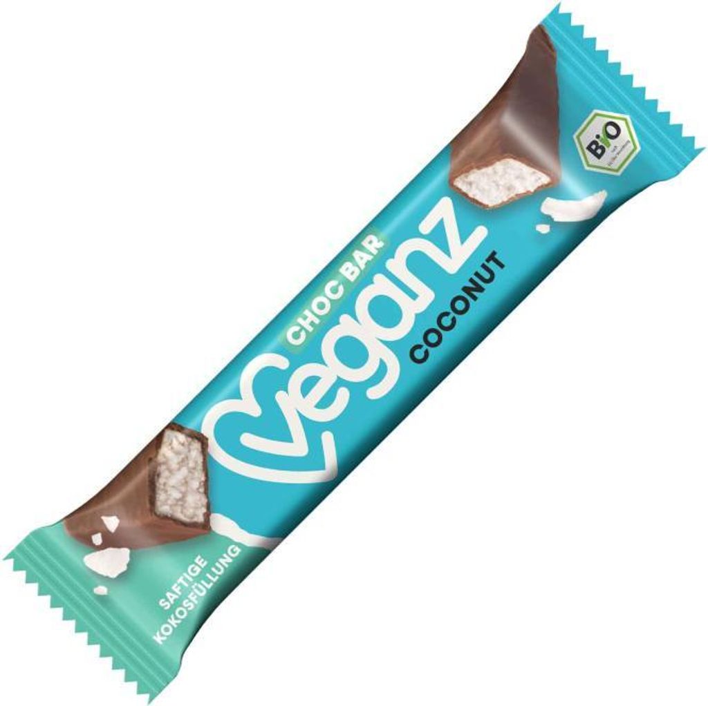 Veganz Choc Bar Coconut 40g