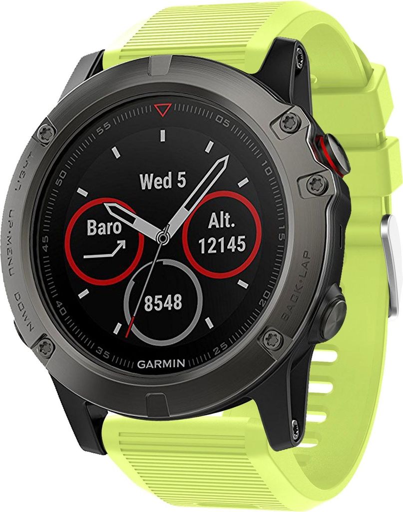 Eternico Essential für Garmin QuickFit 26mm Limette