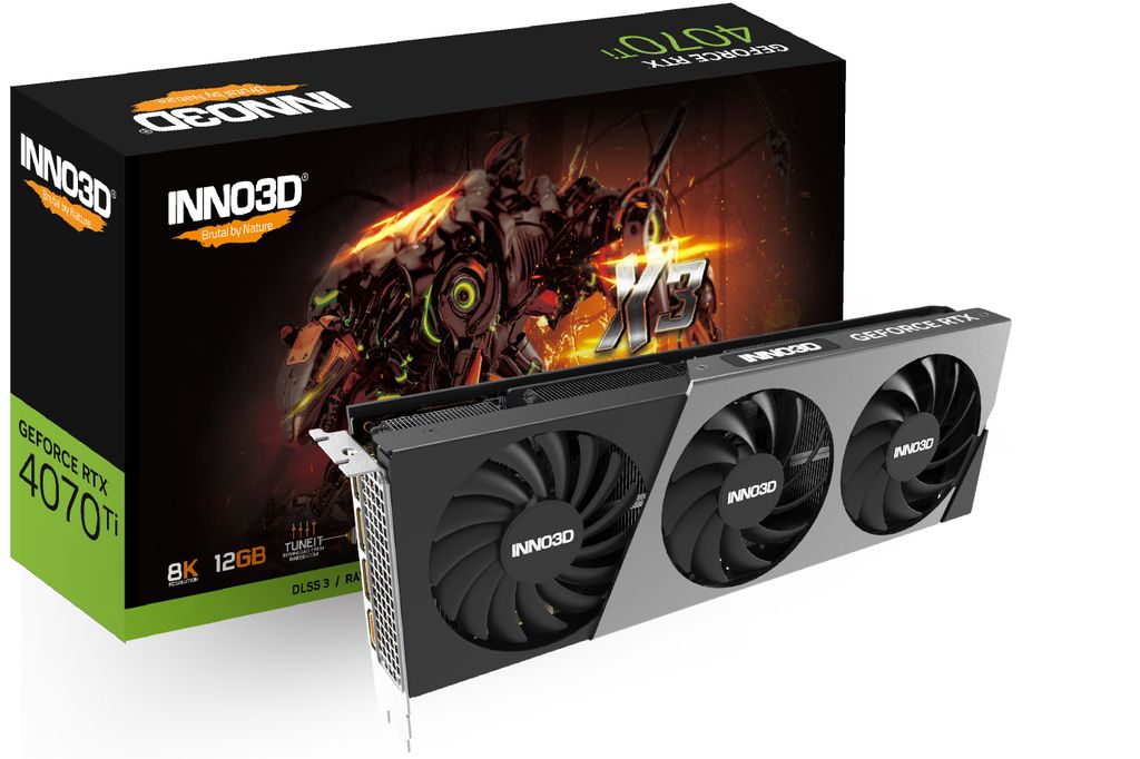 Inno3D GeForce RTX 4070 Ti X3 12GB (Ankauf unter Vorbehalt der Prüfung)