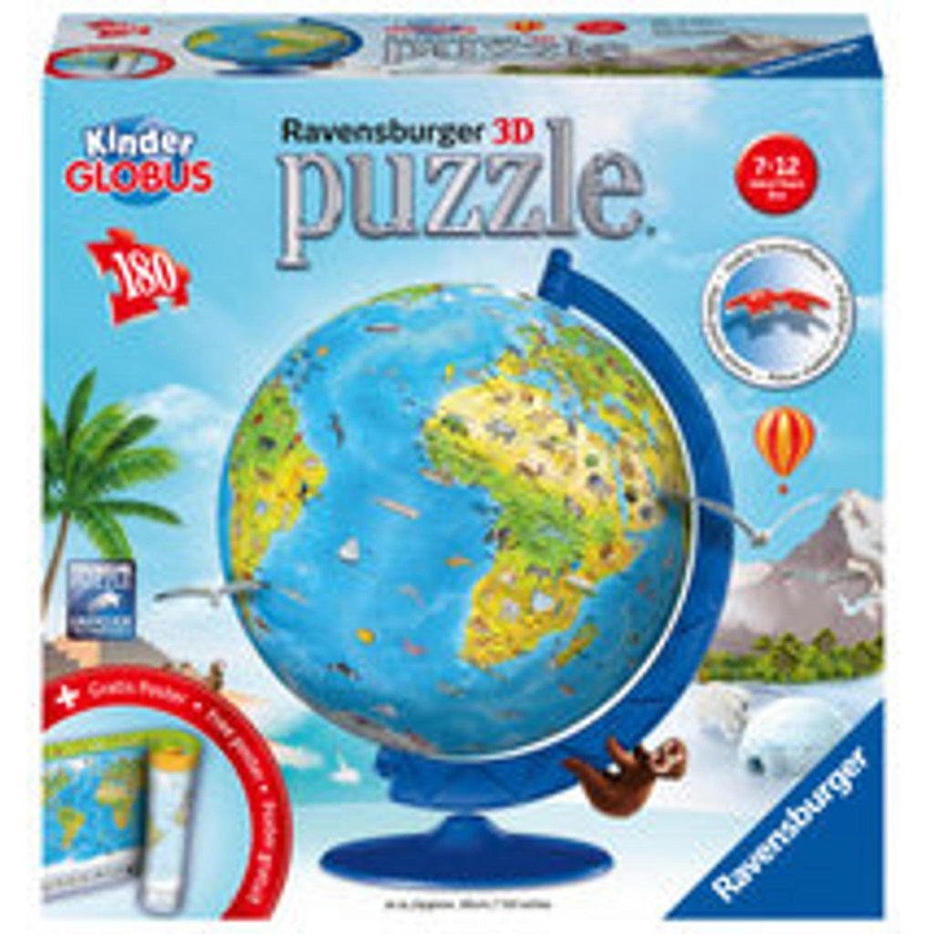 Kinderglobus in deutscher Sprache Ravensburger 11160 Produktbild 