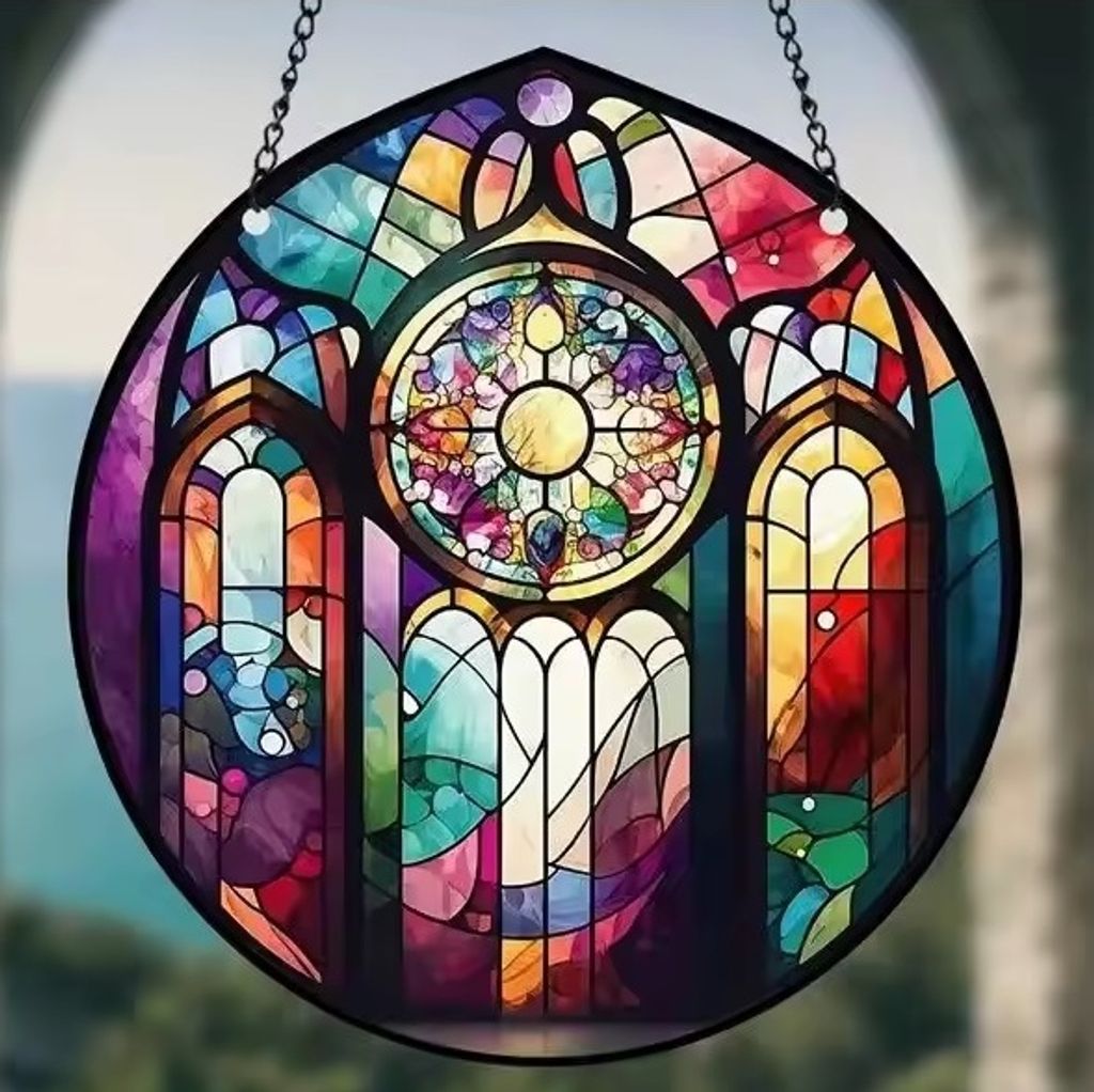 Sonnenfänger Gothic/Typ7 - Farbenspiel für Ihr Zuhause KP31639