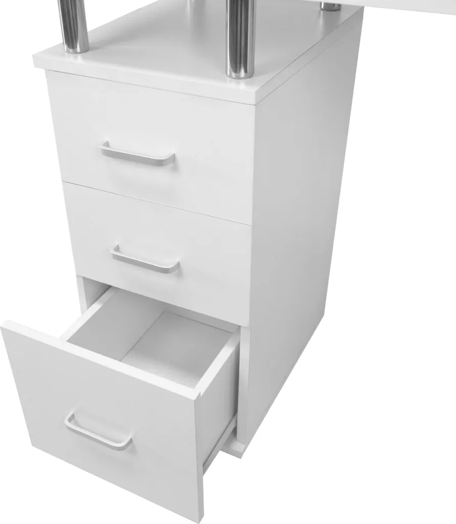 Poste de reconstruction des ongles et table de manucure pour institut