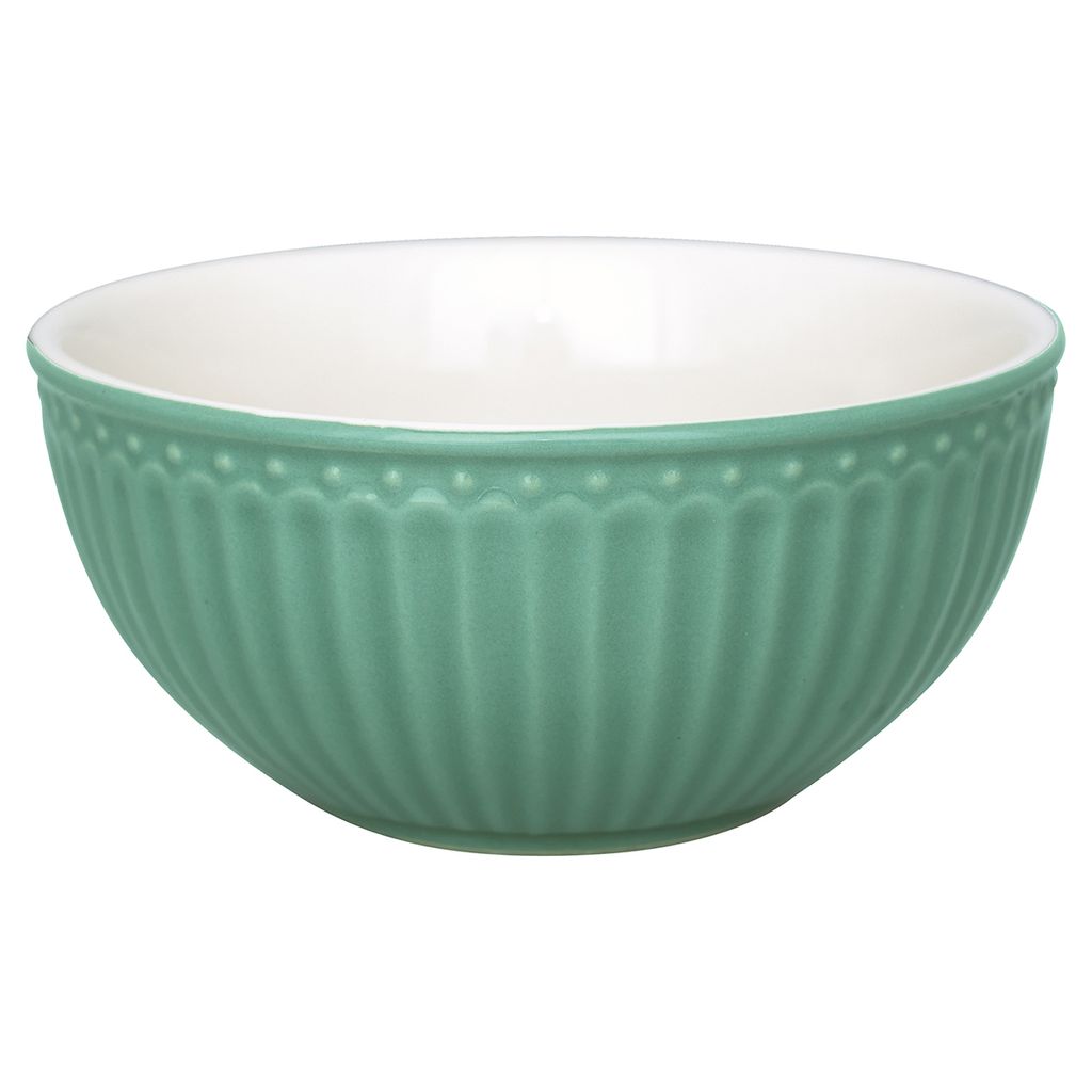 Greengate Alice Müslischale dusty green 14 cm