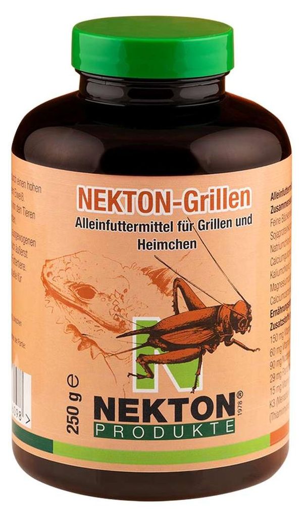 NEKTON Grillen Cricket 250g - Aliment complet pour grillons Image du produit 