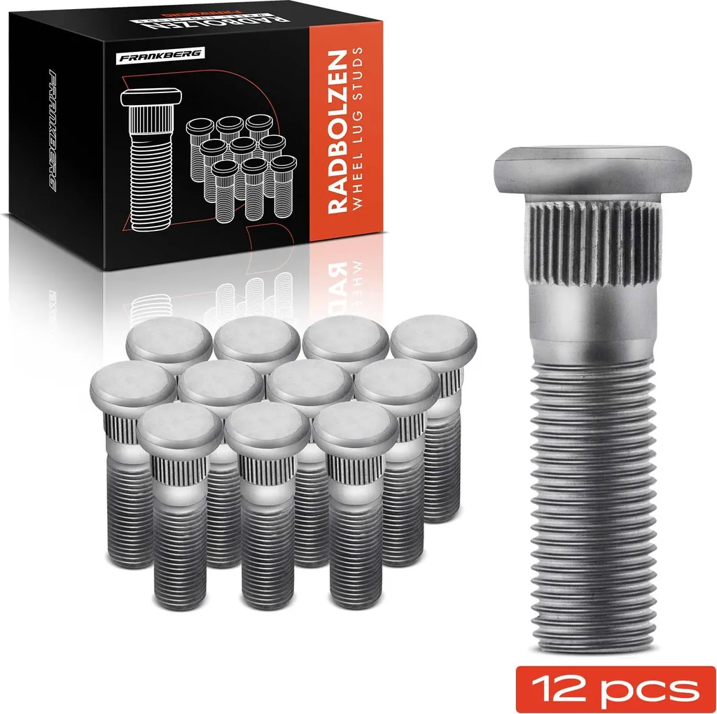 Boulons de Roue pour Nissan NP300 et Cabstar - Kit de Réparation 12 Pièces