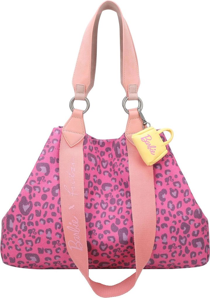 Fritzi aus Preußen Schultertasche Izzy Medium Leo Silhouette Limited Barbie Shoulder Bag Leo Fuchsia pink