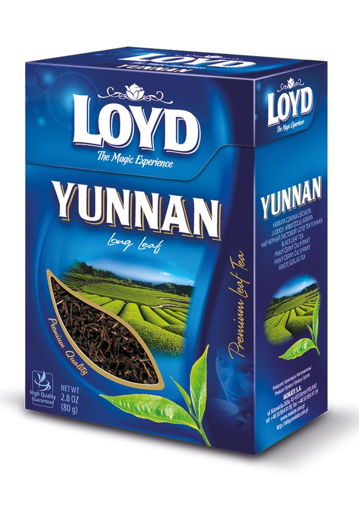 Loyd Yunnan Herbata Czarna Liściasta Chińska Głęboki Smak i Zdjęcie produktu 