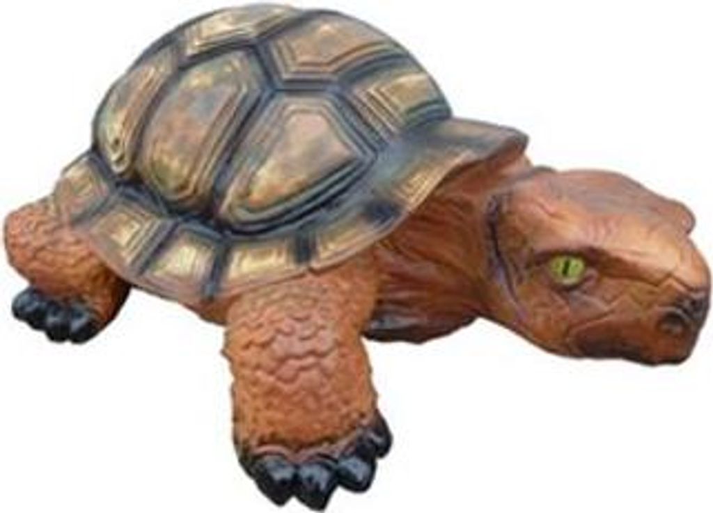 Schildkröte figur abstrakte figuren statuen moderne statue bunt bemalt neu 38cm