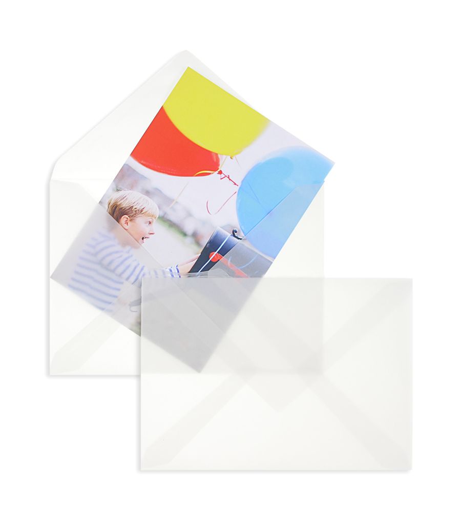 25 Transparente Briefumschläge 162x229 mm (DIN C5) mit Produktbild 3