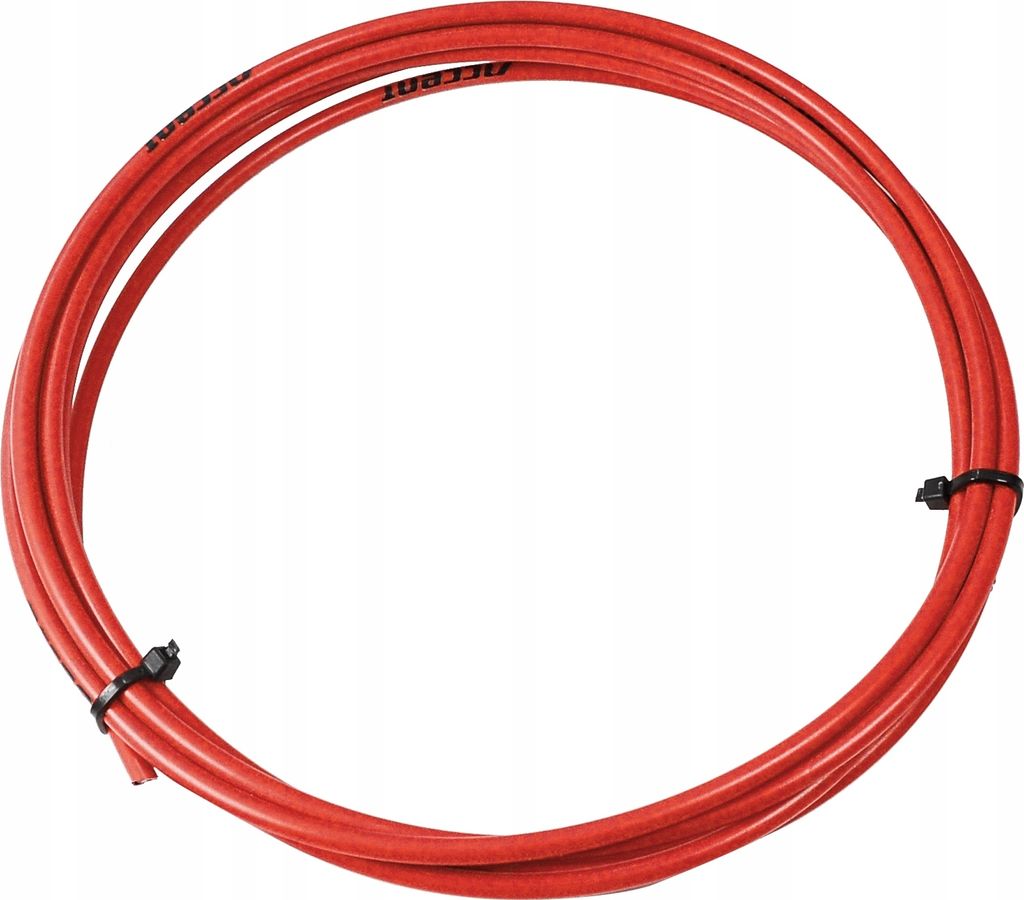 ACCENT Schaltzughülle 4mm rot