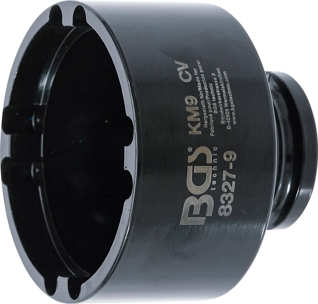BGS chiave a dado scanalato a calotta interna KM9 - 8327-9