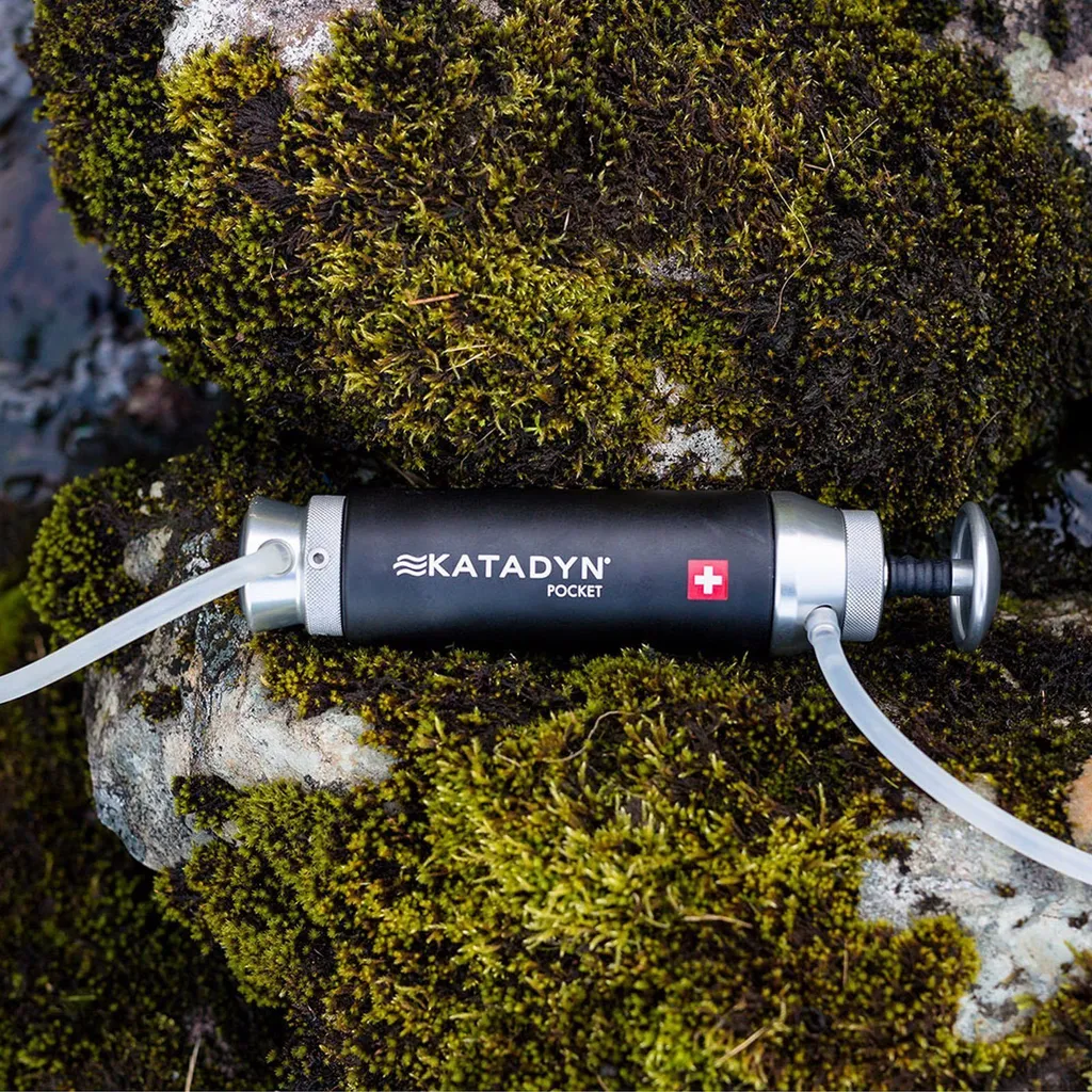 Système de microfiltration Katadyn Pocket pour expédition lointaine