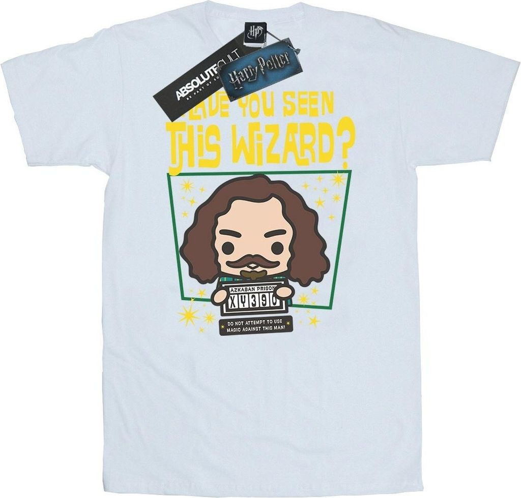 Harry Potter - "Sirius Black Azkaban Junior" T-Shirt für Herren BI29276 (XL) (Weiß)