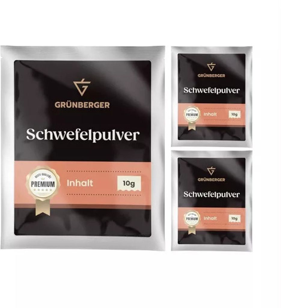 Grünberger SCHWEFELPULVER Kaliumpyrosulfit Produktbild 