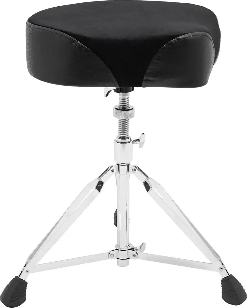 Tabouret de bureau noir réglable pour plan de travail haut - Loft