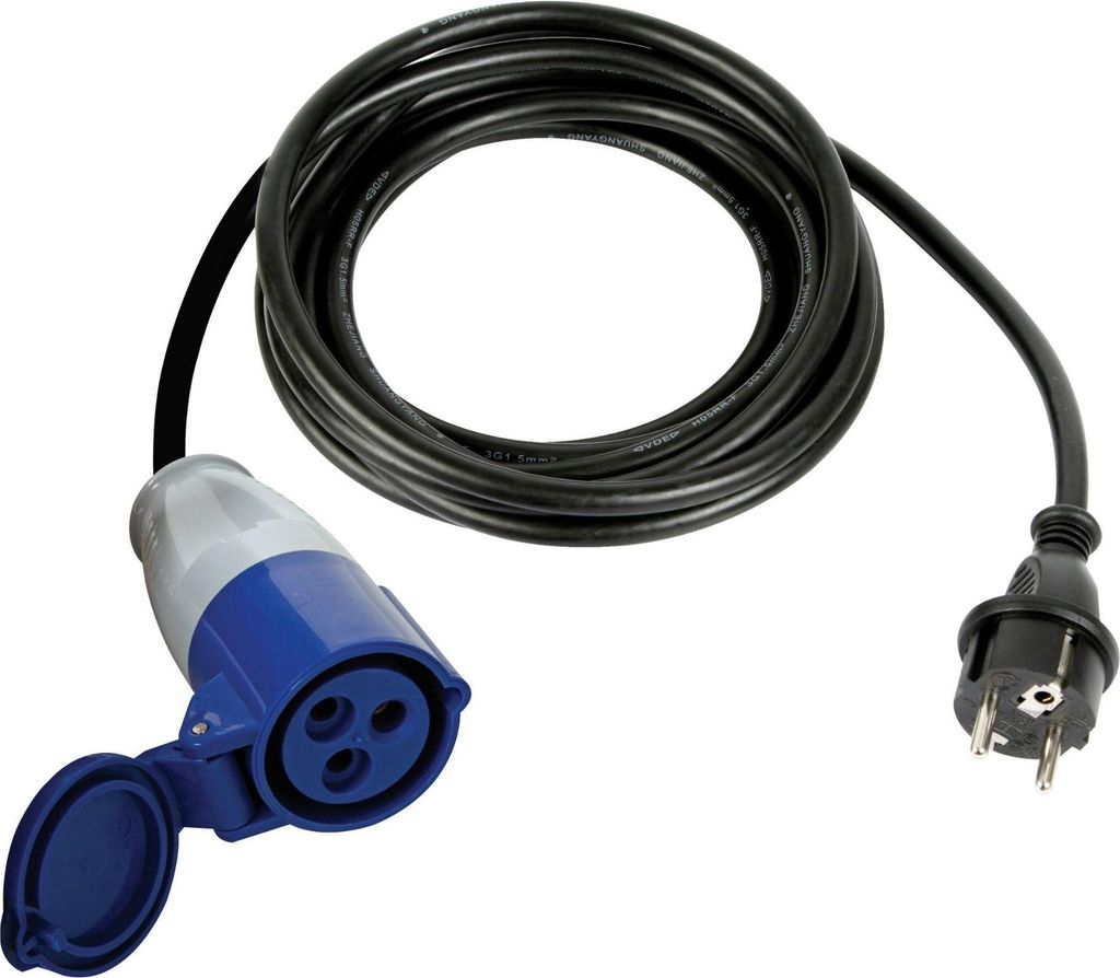 Cavo Adattatore Da Spina Schuko A Presa Cee - 3 M Immagine del prodotto 