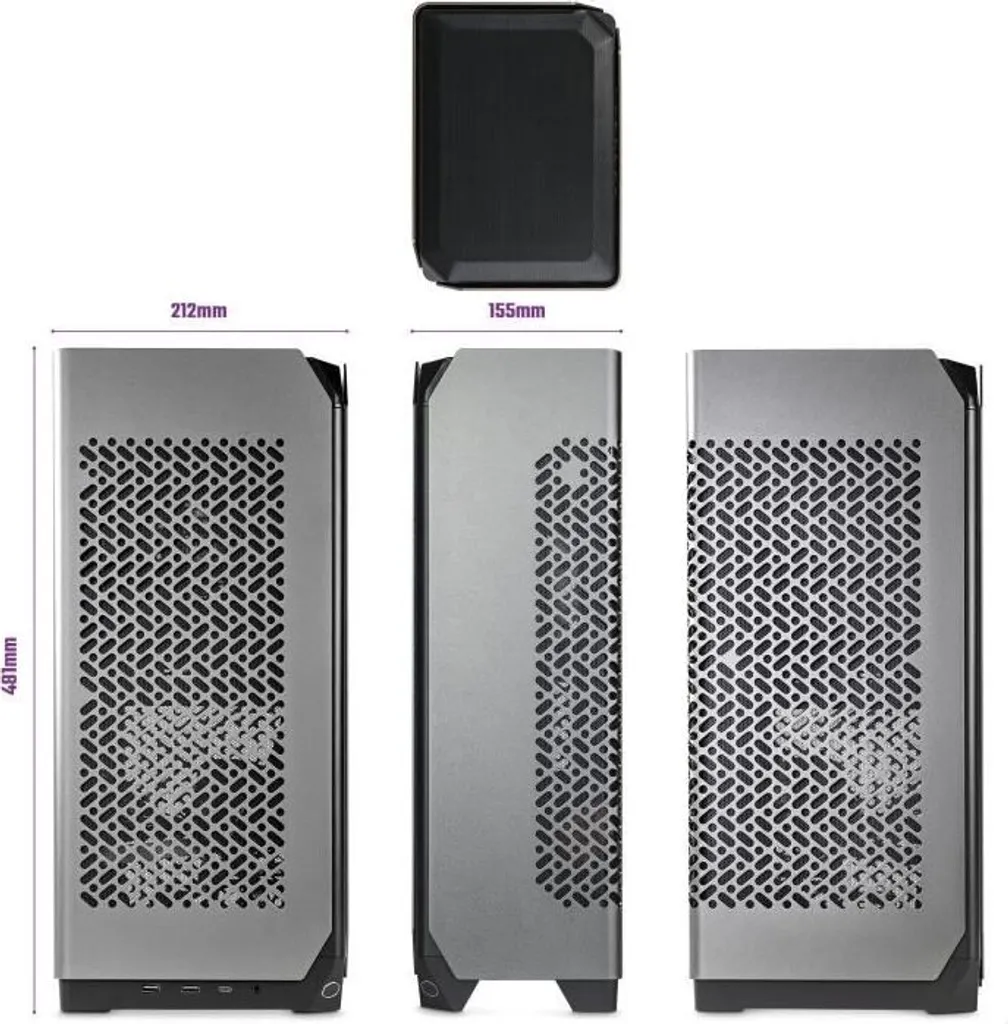 Ncore 100 MAX Cooler Master Boîtier ITX Fini les Problèmes de Chauffe PC - 5