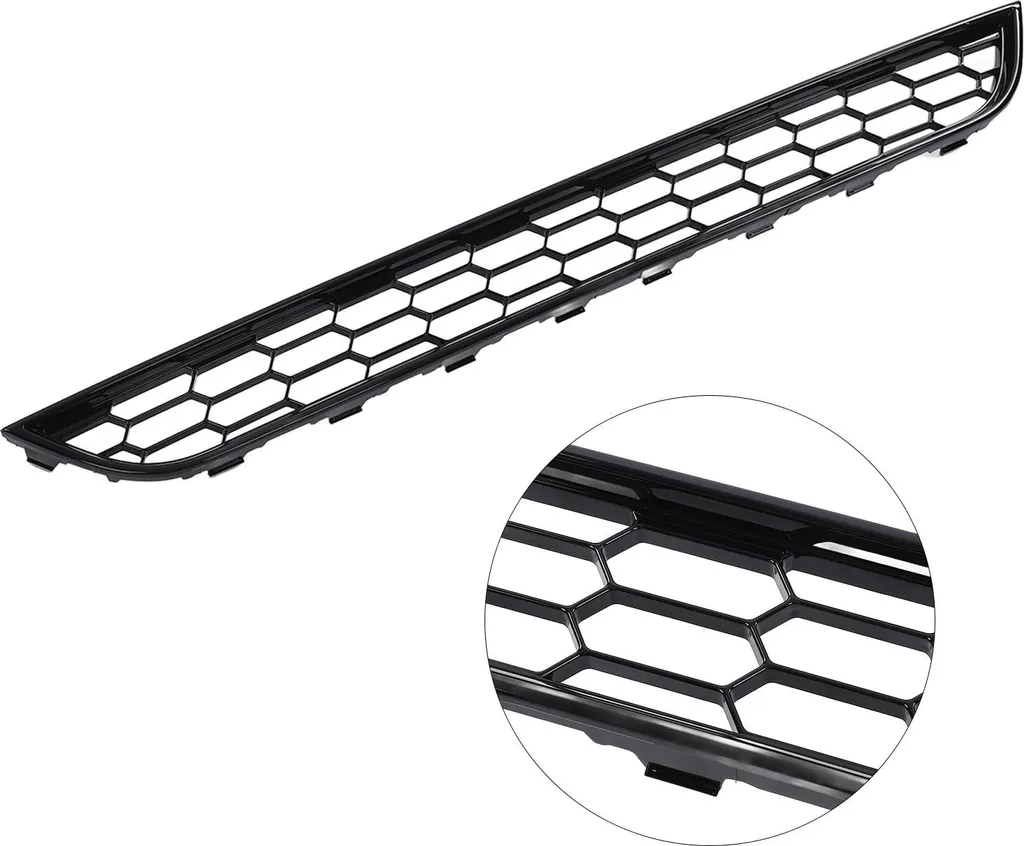 Couvercle de pare-chocs avant Ford Fiesta 2013-2017 Noir Brillant 1801358