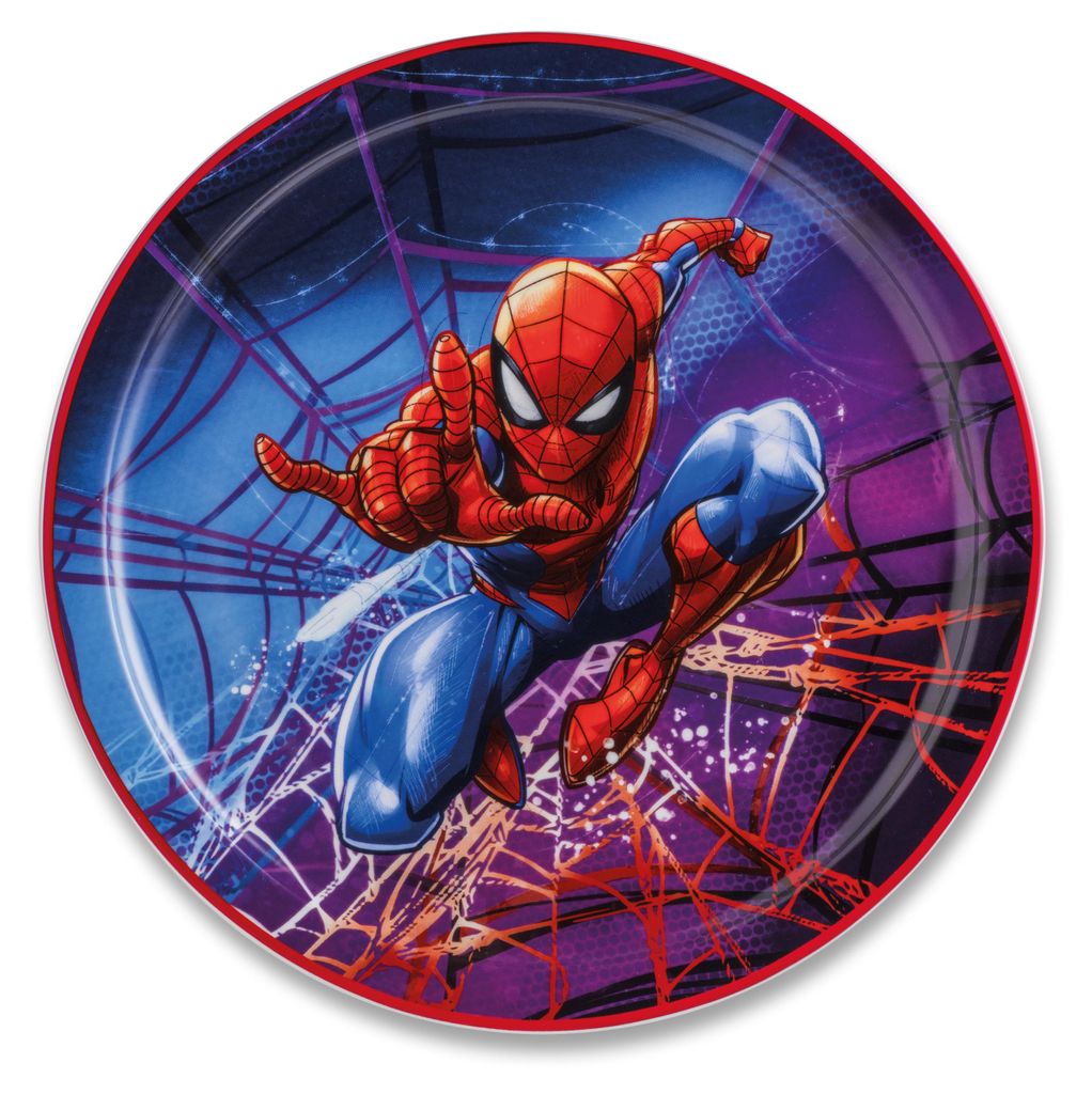 Gilde Teller,  Marvel - Spider-Man , Porzellan, mehrfarbig, Produktbild 