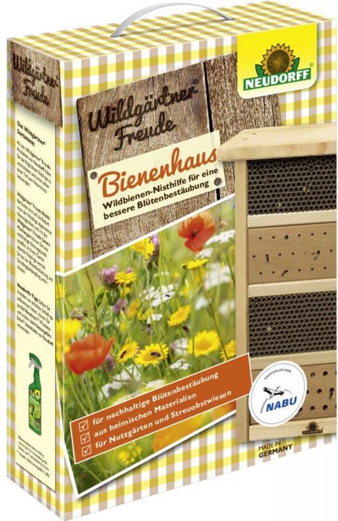 Neudorff WildgärtnerFreude Bienenhaus Produktbild 
