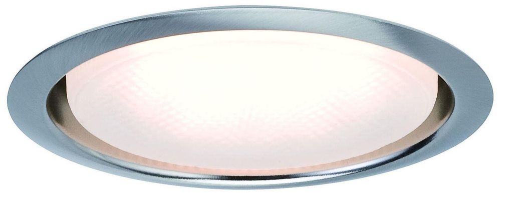 LED Einbauleuchtenn Set 3x7W GX53 3000K Warm Weiss eisen gebürstet hell 30mm superflach Einbautiefe Einbaustrahler