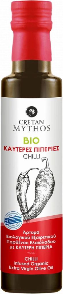 Cretan Mythos oliwa extra virgin aromatyzowana chili 250ml Zdjęcie produktu 